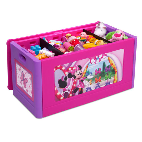 Delta Children Disney' Minnie Mouse Toy Box & Reviews Wayfair